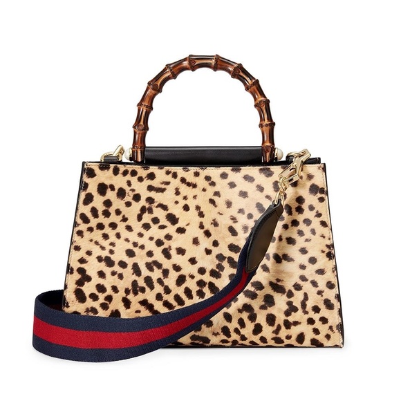 Gucci Handbags - ❤️GUCCI❤️NEW❤️bamboo and calf hair shoulder bag❤️